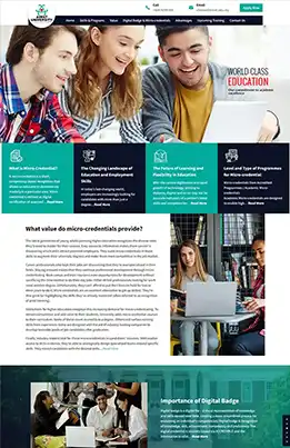 School - College Website Design