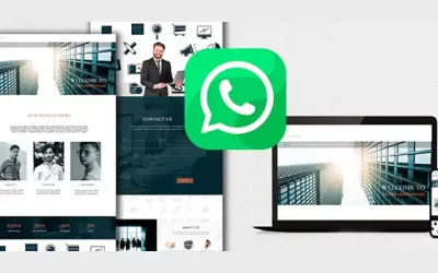 Mobile Responsive Website Design with WhatsApp